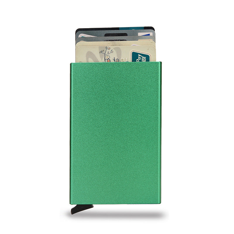 Anti-Magnetic Aluminum RFID Card Holder Wallet