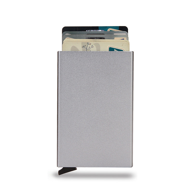 Anti-Magnetic Aluminum RFID Card Holder Wallet